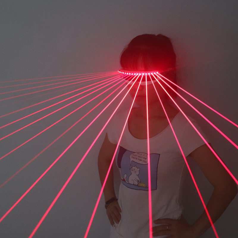 650nm Red Laser Glasses Stage  - Glow In The Dark Party Glasses ulasan dan harga