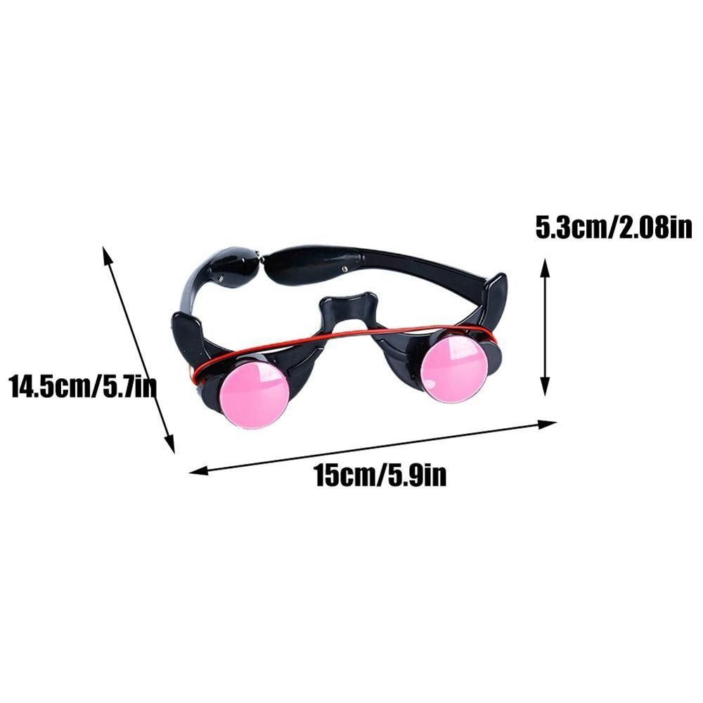 E9 Halloween Horror Red Eye Gl - Glow In The Dark Party Glasses ulasan dan harga