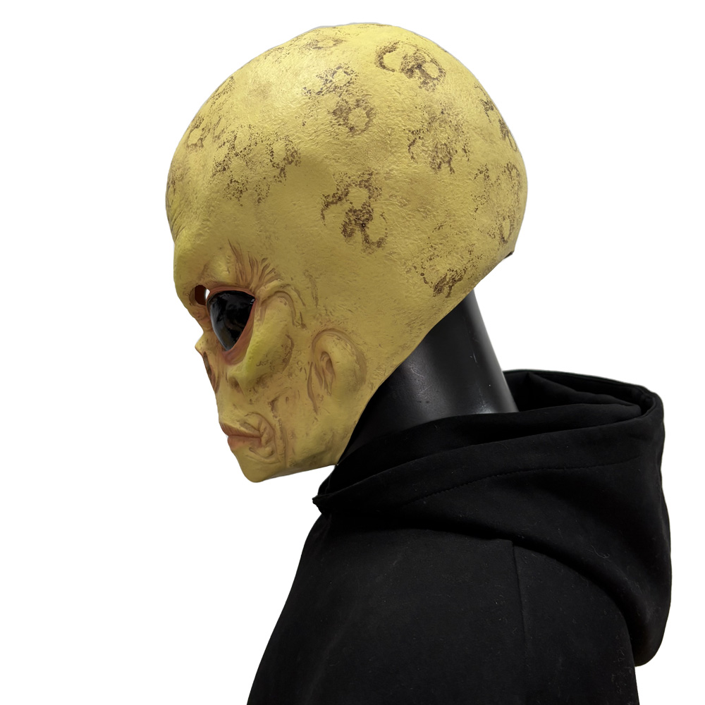 Realistic UFO Alien Skull Mask - Latex Alien Mask Realistic ulasan dan harga
