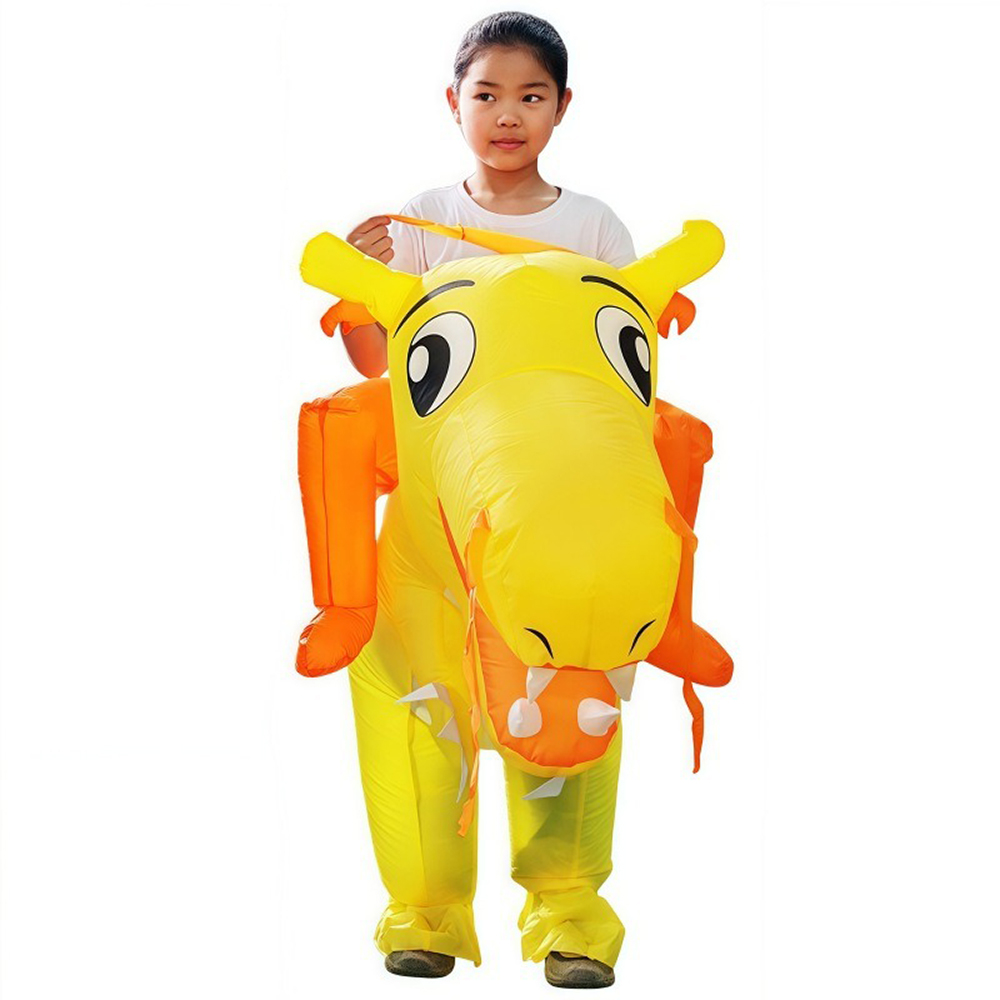 Child Riding Dinosaur Inflatab - Inflatable Dinosaur Costume Adult ulasan dan harga