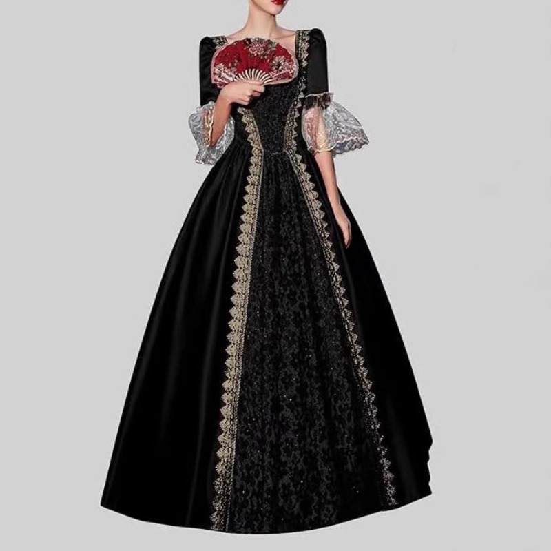 S‑5XL Women New Medieval Renai - Medieval Renaissance Dress Women ulasan dan harga