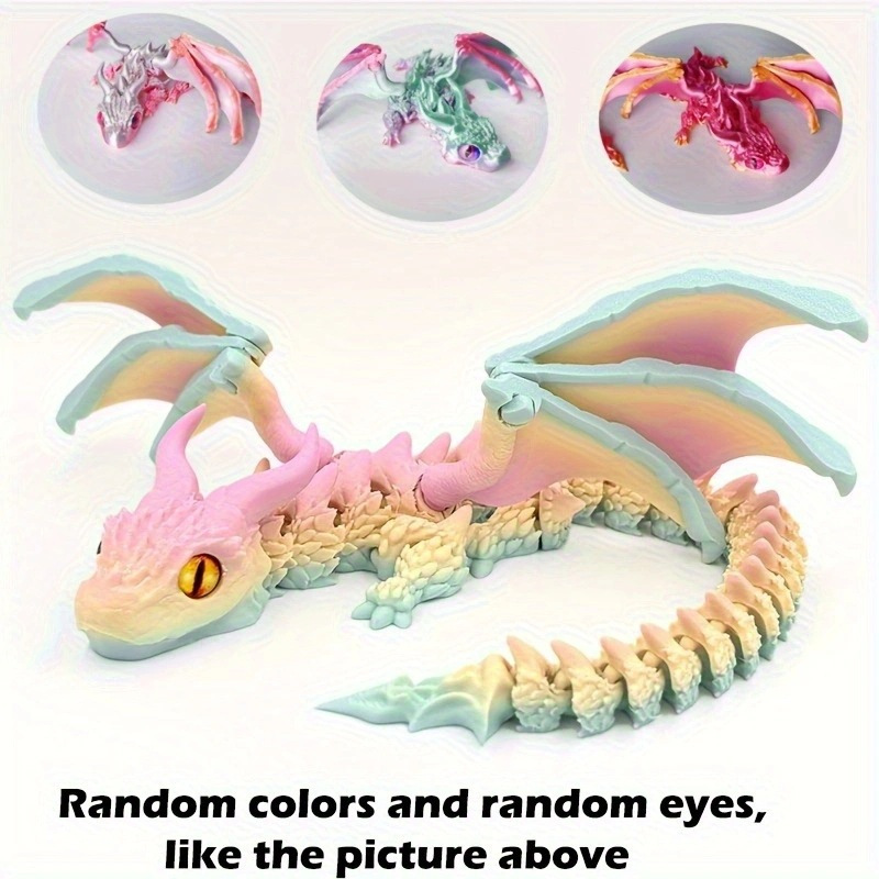 3D Printed Wyvern Dragon with  - Novelty Gifts ulasan dan harga
