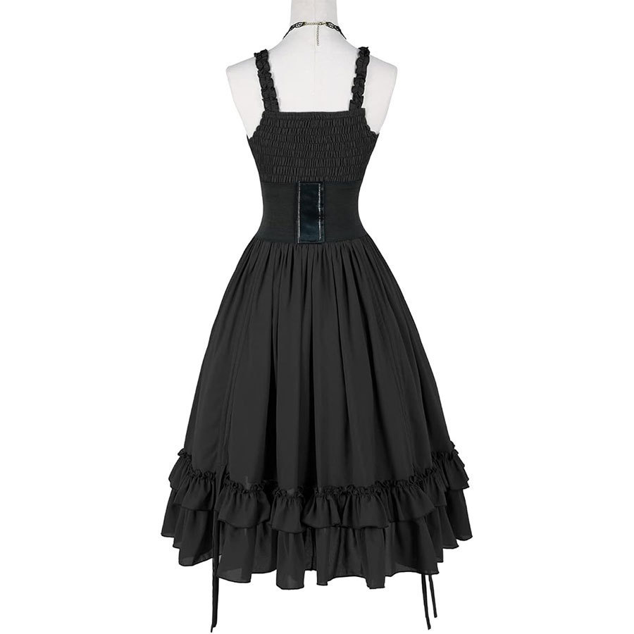 Women Gothic Dress Corset Slip - Medieval Renaissance Dress Women ulasan dan harga