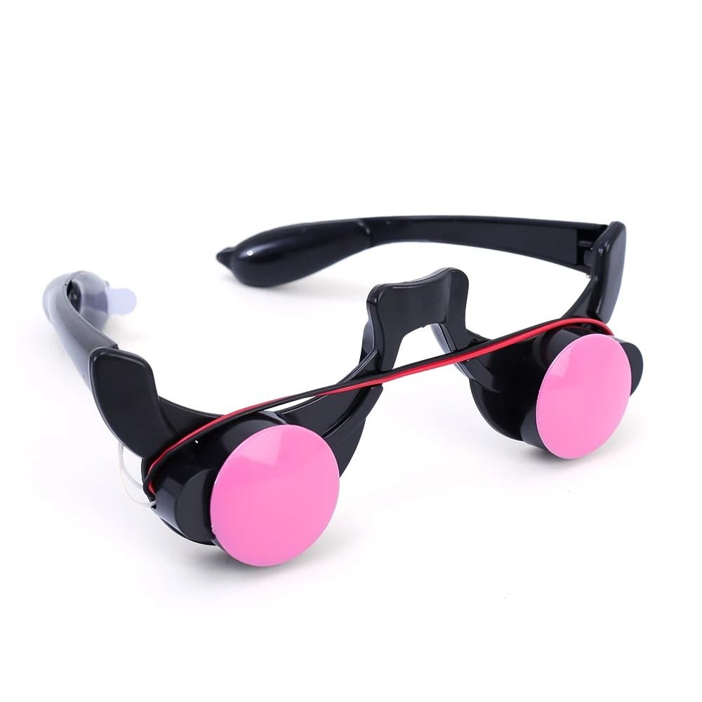 Funny ABS LED Eyewear Light-Up - Glow In The Dark Party Glasses ulasan dan harga