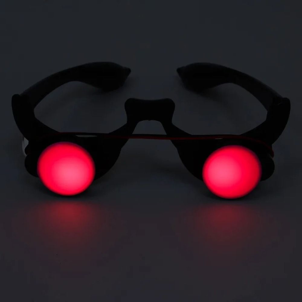 Funny ABS LED Eyewear Light-Up - Glow In The Dark Party Glasses ulasan dan harga