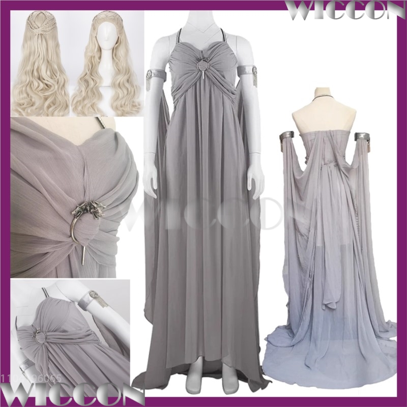 Medieval Ceremonial Dress Daen - Medieval Renaissance Dress Women ulasan dan harga