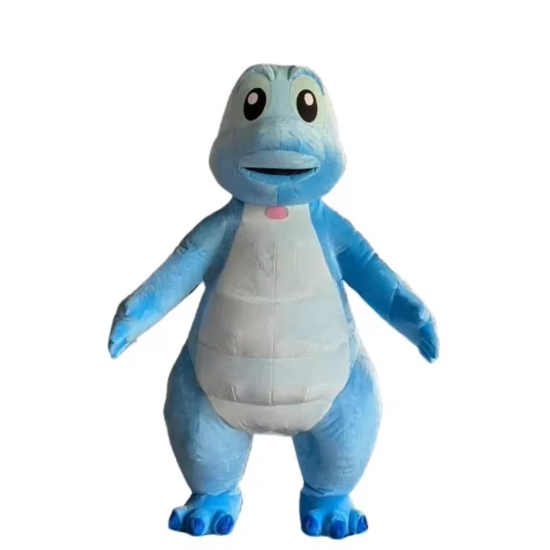 2m/2.6m Inflatable Blue Dragon - Inflatable Dinosaur Costume Adult ulasan dan harga