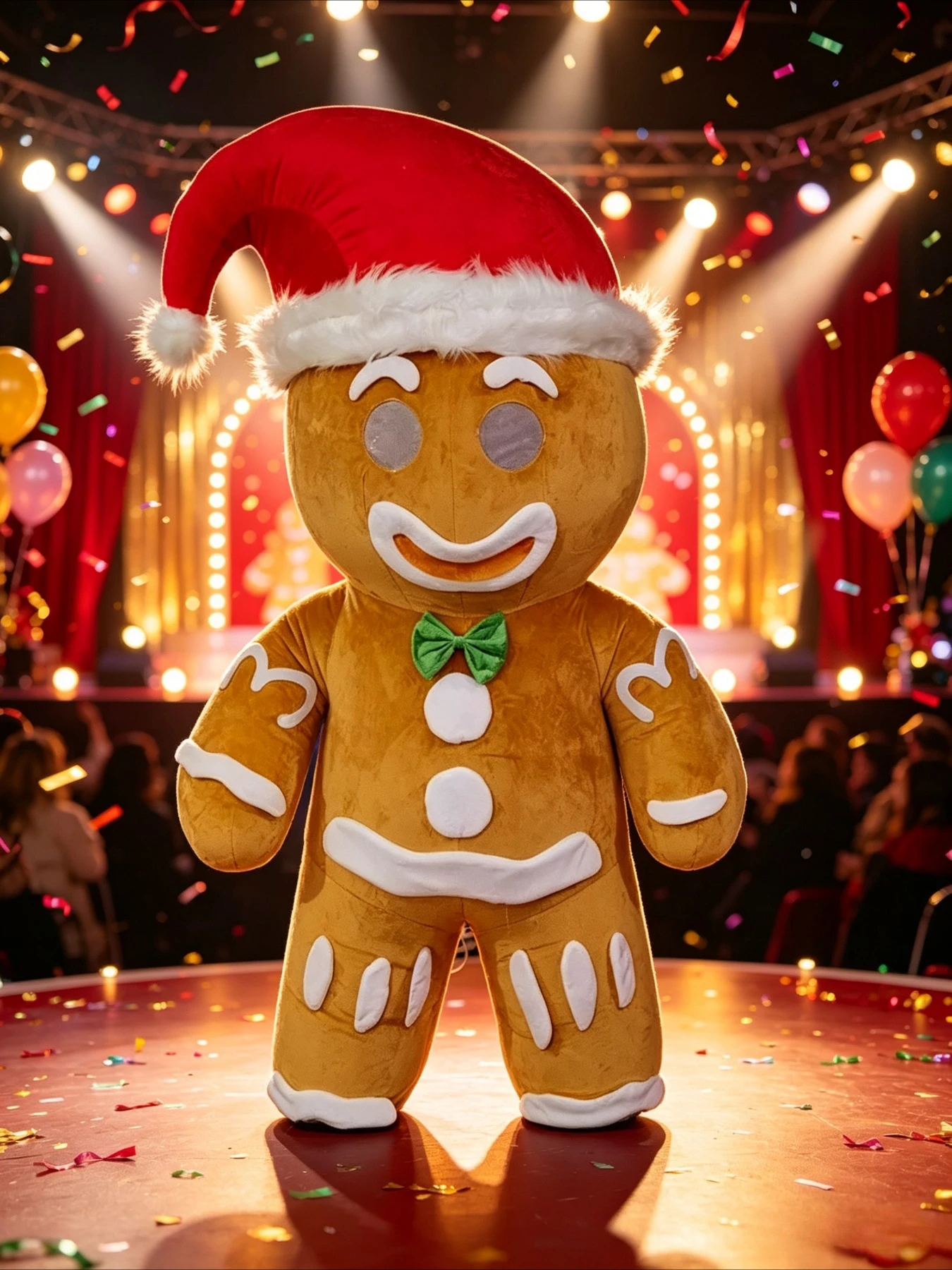 Inflatable Gingerbread Man Cos - Costumes ulasan dan harga