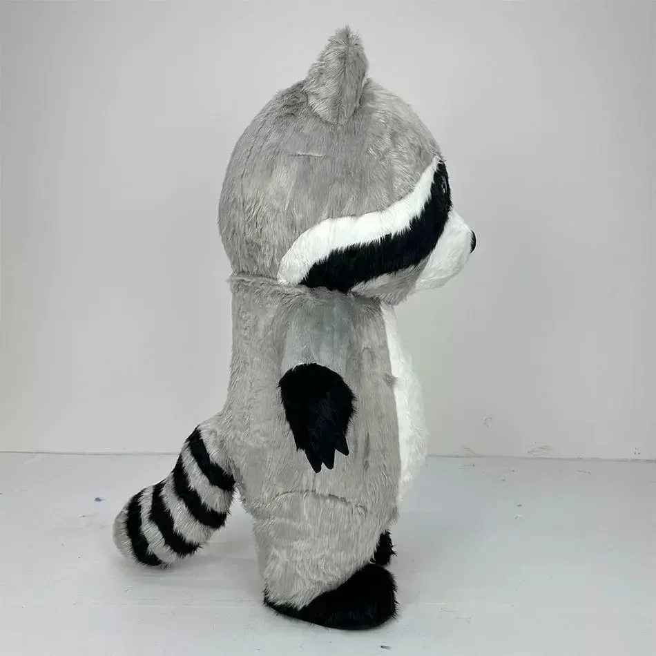 Grey Plush Inflatable Raccoon  - Costumes ulasan dan harga