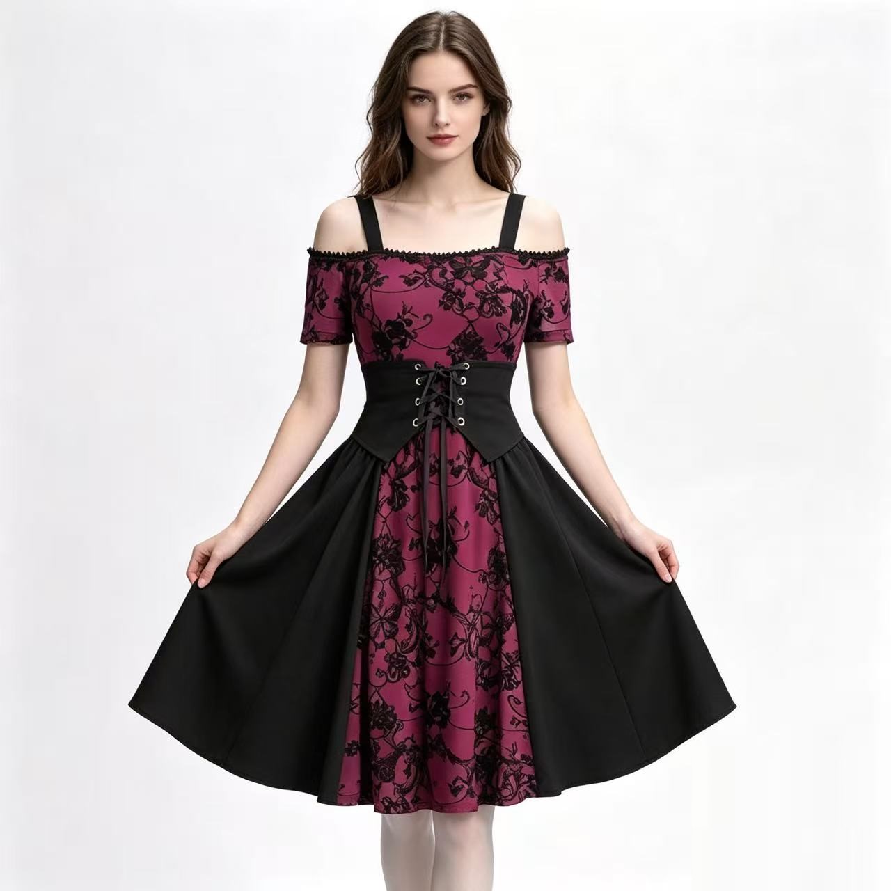 2026 Women's Medieval Gothic P - Medieval Renaissance Dress Women ulasan dan harga