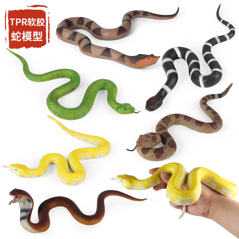 Simulation Soft Rubber Animal  - Prank Toys ulasan dan harga