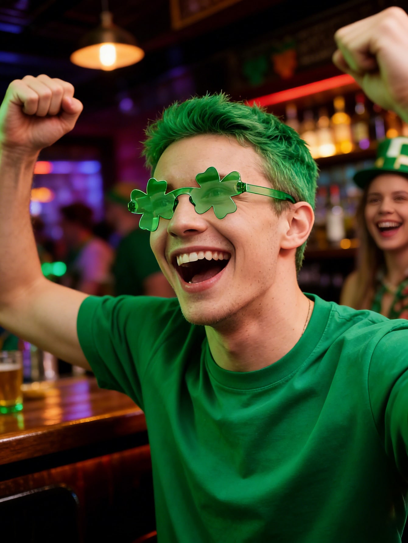 12/6/1 Pair St. Patrick's Day  - Party Supplies ulasan dan harga