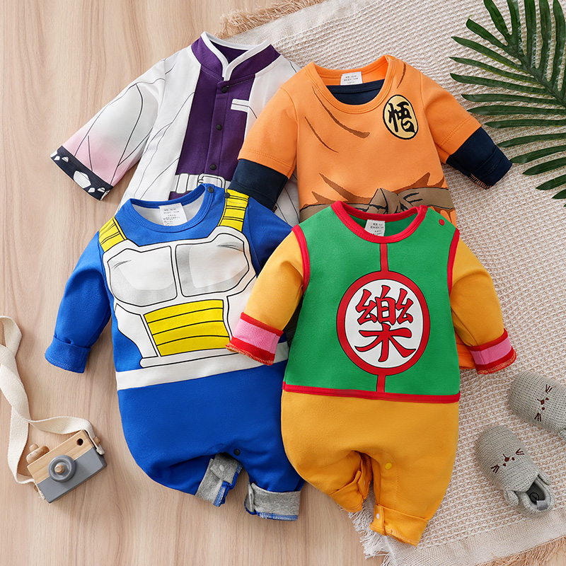 Newborn Baby Anime Cape Style  - Spiderman Jumpsuit Kids ulasan dan harga