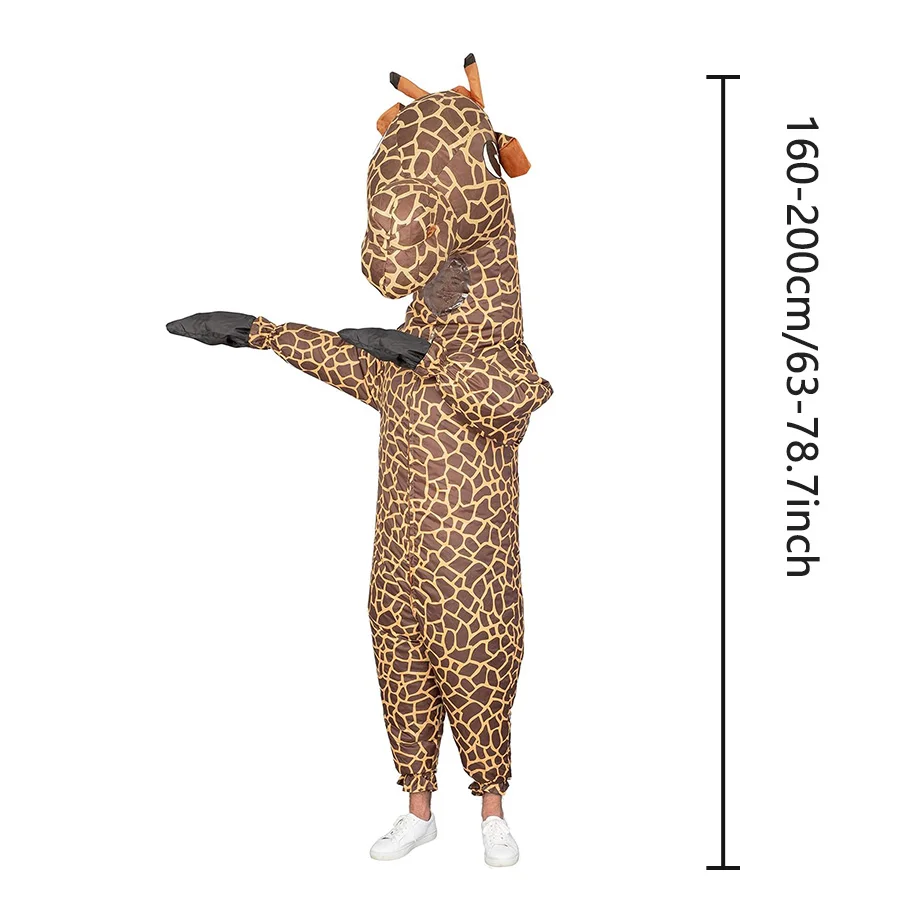 Adult Unisex Giraffe Inflatabl - Inflatable Dinosaur Costume Adult ulasan dan harga