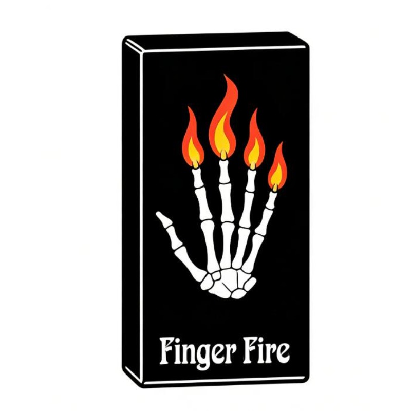 4Pcs/set Finger Fire Magic Tri - Thumb Tip Magic Trick Set ulasan dan harga